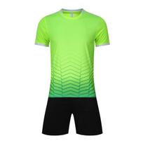 Football Jersey Set Men'S Training Jersey Children'S Sports Short-Sleeved Football Jersey Personalized Game Jersey 4xs (recommended height 100-120) neoninės geltonos spalvos
