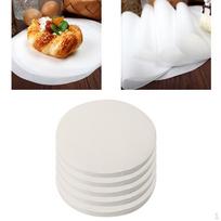 Mėsainio apskritimai, Mėsainio lakštas, Kepimo popieriaus apskritimai/kotleto atskyrimui, 500pcs 12cm_White white