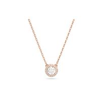 Swarovski Una Angelic Madingas Elegantiškas Cirkonio Karoliai Moteriški karoliai Baltas Rožinio Aukso 5636272 Box+Shopping Bag (Random Color)