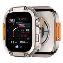 Metal Case For Apple Watch Series 11/10 46mm Metal Case Rugged Protective Case + Back Cover For iWatch Series 46mm Watch Cover 46mm-Series 10