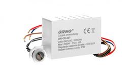 Sutemimo jungiklis su jutikliu 10A 230V 5-50lx OR-CR-227