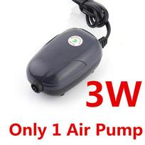 Mini kompresorius 220 V žuvų bako akvariumo filtras, vieno dvigubo išleidimo vožtuvo vamzdis deguonies oro siurblys 3W