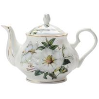 Europos kavos virimo aparatas Bone China Biuro virdulys Popietės arbatos arbatos arbatos rinkinys Didelis keraminis arbatinukas su filtru