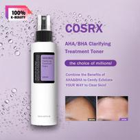 COSRX AHA/BHA Clarifying Treatment Toner 150ml, Mild Exfoliating, Hydrating, Refreshing, Skin Balancing, K-Beauty, Korean Makeup 150ml/5.07 fl.oz.