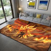 Naruto Hidden Carpet Rug for Living Room Bedroom Home Sofa Decoration,Kids play Non-slip Floor Mat 40x60cm( 15x23in )