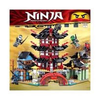 742 vnt. Ninjago šventyklos konstravimo kaladėlių rinkinys - Žaislinė figūrėlės modelis vaikams, Kolekcionuojama dovana