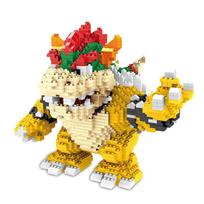 (Stilius # F-2200 PCS) Super Mario statybiniai kaladėlių dėlionė Mikro 3D figūrėlės Plytų žaislai