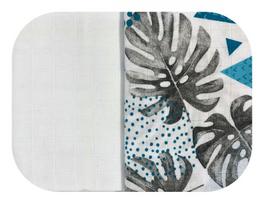Muslino vystyklų rinkinys kūdikiams "In blue" 