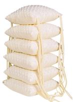 Lovytės apsaugėlė -pagalvėlės 180 cm "Cosy clouds" smėlio spalvos