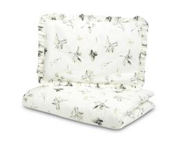 Patalynė kūdikiui 135x100 "Olive" su klostėmis