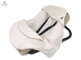 Pledas - vokelis automobilinei kėdutei "Cotton velour soft" 