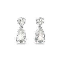 Swarovski Mesmera serijos lašo formos rodžio padengti auskarai Moteriški auskarai Sidabriniai 5661683 Box (Random Color)