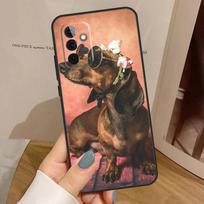 Takso Dachshund Šuo Dėklas Skirtas Samsung Galaxy A34 A54 A14 A15 A35 A55 A52 A32 A12 A51 A71 A13 A23 A33 A53 Dangtelis Samsung A52S 5G
