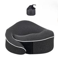 Travel Pillow,Neck Pillow Memory Foam 360 Degree Support Pillows,Travel Neck Pillow Comes,Ideal Accessory for Airplanes juoda