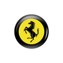 5.5CM F-Ferrari-F Automobilio Logotipo Vairo Lipdukai Dekoro Lipdukas Ferrari Roma 488 Portofino Spider SF90 F8 Competizione