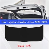 Skirta Toyota Corolla Cross 2020 - 2026 Automobilio bagažinės durelių apsauga nuo spyrio Galinės bagažinės dangčio apsauginis kilimėlis Krovinio dangalas Interjero apdailos aksesuarai juoda