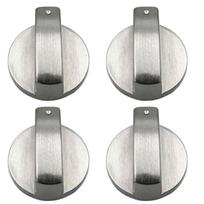 4 vnt Universalios dujinės viryklės rankenėlės Viryklė Orkaitės kaitlentės valdymo rankenėlės jungiklis 6 mm sidabrinis 1pcs