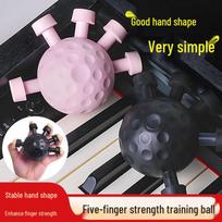Eagle Claw Finger Strength Trainer - Piano Grip Hand Exerciser rožinė