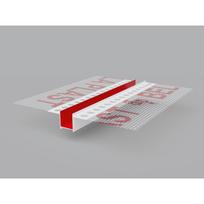 BELLA PLAST profilis PVC dekoratyvinių griovelių formavimui su tinkleliu BP11 H2 RS