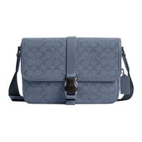 Coach Lygos Messenger krepšys Signature Džakardo drobė Skalbtas Šambrazas CU041-D61 Basic Set (Bag+Dust Bag)
