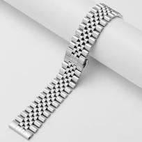 22 mm nerūdijančio plieno dirželis Tissot, Citizen, Seiko laikrodžiams, su greito atsegimo drugelio sagtimi, metalinis laikrodžio dirželis, aukštos kokybės apyrankė 22mm Watch Band sidabras