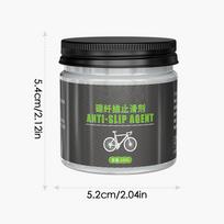 Carbon Paste For Seatpost 100g Portable Carbon Fiber Lube Fiber Grip Paste Handlebar Stem Lube Multifunctional Assembly Grease