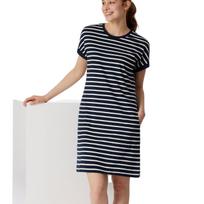 SCHIESSER Casual Essentials medvilniniai naktiniai Nightblue