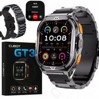 Išmanusis laikrodis vyrams Cubot GT3 AMOLED GPS skambučiai šarvuotas karinis