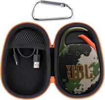 "Aenllosi" kietasis dėklas, suderinamas su "JBL Clip 5" "Bluetooth" garsiakalbio dėklu, JBL nešiojamo vandeniui atsparaus dulkių nepraleidžiančio garsiakalbio dėklas (tik krepšys) (kamufliažas)