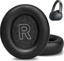 "AHG Accessory House Global Premium" pakaitinės "Life Q35" ausinių pagalvėlės / "Q30" ausinių pagalvėlės, suderinamos su "Anker Soundcore Life Q30 Q35" ausinėmis (juodos) PU oda / didelio tankio putos / ypač storos
