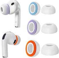 "AirPods Pro 3" (2025) pakaitiniai ausų antgaliai iš minkšto putplasčio ir silikono "AirPods Pro" trečiosios kartos ausinėms, neslystantis dizainas tinka įkrovimo dėklui, 3 poros (S/M/L)