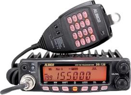 "Alinco DR-138HE" 144-146 MHz 200 kanalų FM radijo stotis DMTF 12V + mėlynas lipnus padėkliukas Dovana