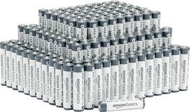 "Amazon Basics" 150 x 1,5 V AAA šarminės baterijos - 5 metų galiojimo laikas