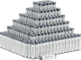"Amazon Basics" 300 x pramoninės klasės AAA šarminės baterijos 1,5 V, 5 metų galiojimo laikas