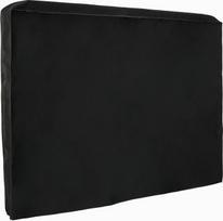"Amazon Basics" Vandeniui atsparus lauko televizoriaus dangtelis 60-65 colių plokščiaekraniam televizoriui, juodas 57" x 5,6" x 37"