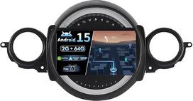 "Android 15 IPS" automobilinis radijas tinka BMW "Mini Cooper R55 R56" (2007-2013 m.) - Integruotas "CarPlay Android Car" - Nemokama atbulinės eigos kamera - 2G + 64G - 9 colių 2 DIN - DAB vairo valdymas 4G Fast Boot