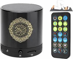 "Anlising" Korano garsiakalbis, MP3 grotuvas, Korano vertėjas, skaitmeninis Korano garsiakalbis, nešiojamasis Korano garsiakalbis su nuotolinio valdymo pultu, USB įkraunamas, 8GB TF FM (juodas)