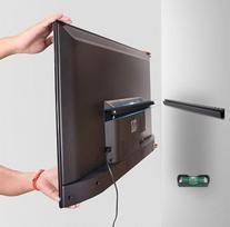 "Anteabee" gipso kartono televizoriaus laikiklis, skirtas 32-75 colių televizoriams be varžtų Maksimalus VESA 600x400 mm iki 150 kg Universalus, tinka daugumai LED LCD plazminiams televizoriams ir monitoriams su plokščiu ekranu