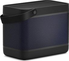 "Bang & Olufsen Beolit 20" nešiojamasis "Bluetooth" garsiakalbis su 360 laipsnių garsu, galingas belaidis garsiakalbis namams ir lauke su integruota "Qi" įkrovimo stotele išmaniesiems telefonams - juodas