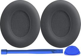 "Beats Studio 2" ir "Studio 3" belaidėms ausinėms skirti pakaitiniai ausų įdėklai su minkšta baltyminės odos triukšmą izoliuojančia atminties puta (titano)