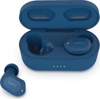 "Belkin Soundform Play True Wireless In-Ear" ausinės, 3 išankstiniai ekvalaizerio nustatymai, atsparios prakaitui, atsparios purslams, IPX5 apsauga, 38 valandų veikimas, skirtos "iPhone", "Galaxy", "Pixel" ir kt. Mėlyna, vieno dydžio, AUC005