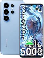 "Blackview Wave 10" mobilusis telefonas be sutarties, 32GB + 128GB/2TB "Android 16" telefonas, 6,88 colių 120Hz "Gemini AI" išmanusis telefonas be sutarties, 5000 mAh, 32MP + 13MP, "WiFi 5", pirštų atspaudai/GPS/OTG/FM/Mobile