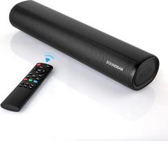 "Bluetooth" garso juosta televizoriaus įrenginiams, kompiuterio garsiakalbis, nuotolinio valdymo pultas, kompaktiškas, su 3 ekvalaizerio režimais, skirtas 4K namų kinui, kompiuteriui, vaizdo projektoriui, mobiliesiems telefonams