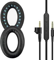 "Bose" ausinių "Bose AE2", "AE2i", "AE2w" ausinių pagalvėlės ir pakaitinis garso kabelis (su mikrofonu ir garsiakalbiu) (kabelis + ausinių pagalvėlė)