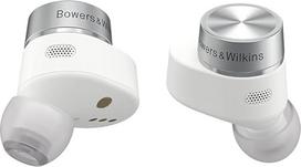 "Bowers & Wilkins Pi7 S2" (2023 m. modelis) belaidės tikro belaidžio triukšmo slopinimo ausinės su "Bluetooth", aptX, aktyviu triukšmo slopinimu (ANC) ir integruotais mikrofonais // Canvas White