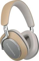 "Bowers & Wilkins PX8" pavyzdinės triukšmą slopinančios belaidės "Bluetooth 5.0" ausinės per ausis su greitu įkrovimu, 30 valandų aukštos raiškos atkūrimu ir įmontuotu mikrofonu - smėlio spalvos