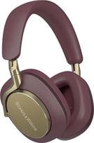 "Bowers & Wilkins Px8" triukšmą slopinančios ausinės per ausis Belaidės "Bluetooth 5.0" greito įkrovimo 30 valandų didelės raiškos atkūrimo Integruotas mikrofonas - bordo spalvos