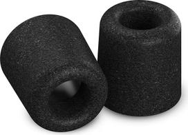 "Comply Isolation" triukšmo slopinimo atminties putų ausinių antgaliai, skirti dar vienam trigubam ir keturgubam vairuotojui, "Bose Sound True Ultra", "Rowkin", "Sound PEATS QY7" ir kitiems, minkšti pakaitiniai ausinių antgaliai T-600 (maži) - juodi, 3 po