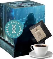 "Corasol Escape & Kaffee" advento kalendorius 2025 m. su pabėgimo galvosūkių trileriu suaugusiesiems: su "Kvapą gniaužiančiu žaidimu" ir 24 aukščiausios kokybės kavomis kavos maišeliuose (240 g)