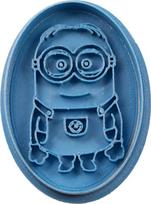 "Cuticuter" vaikiška ovalinė sausainių formelė "Minionas", mėlyna, 8 x 7 x 1,5 cm